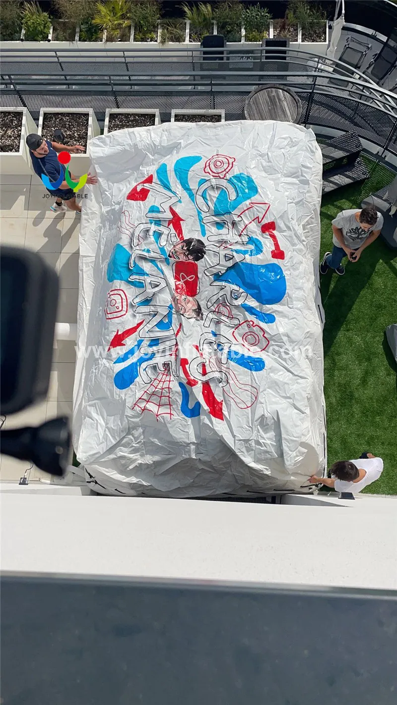 JOY Inflatable Bulk buy inflatable stunt bag supply for outdoor activities