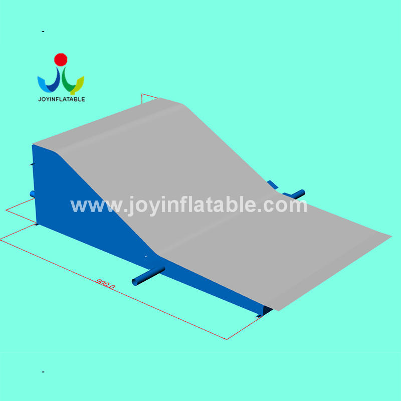 JOY inflatable inflatable bmx landing ramp factory price for skiing
