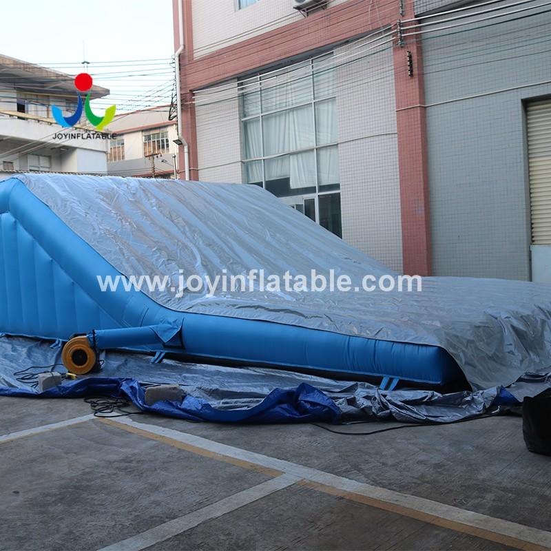 JOY inflatable inflatable bmx landing ramp factory price for skiing
