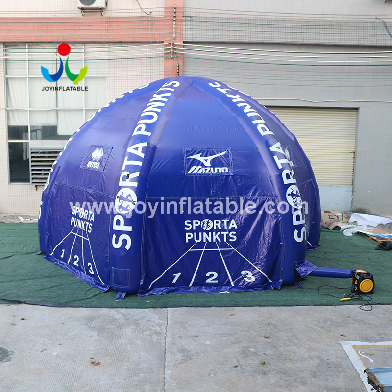 Tente gonflable de dôme d'araignée de publicité de pelouse pour l'événement