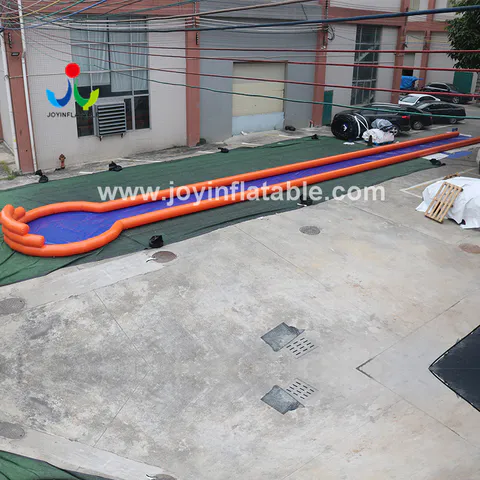 Single Lane Inflatable Water Slip N Slide with Pool