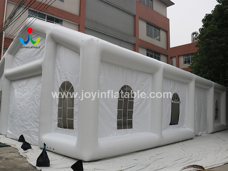 Наружная гигантская белая надувная палатка для свадебного банкета для продажи, видео
