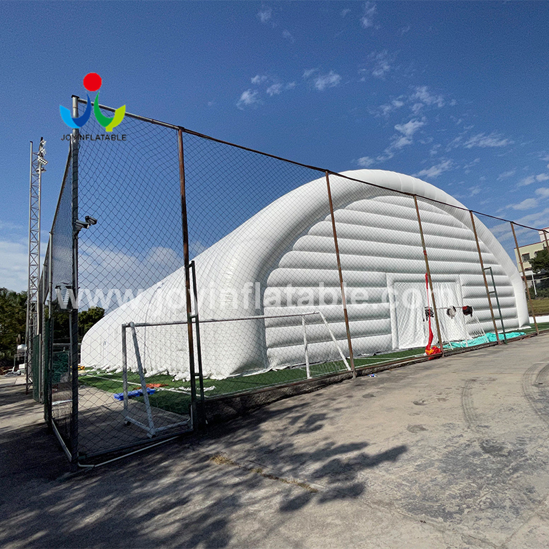 Grande maison de construction de tente de garage gonflable extérieure