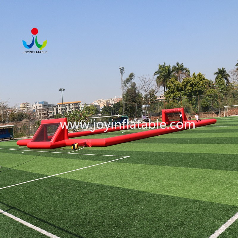 JOY Inflatable blow up soccer field for water soap sport event-5