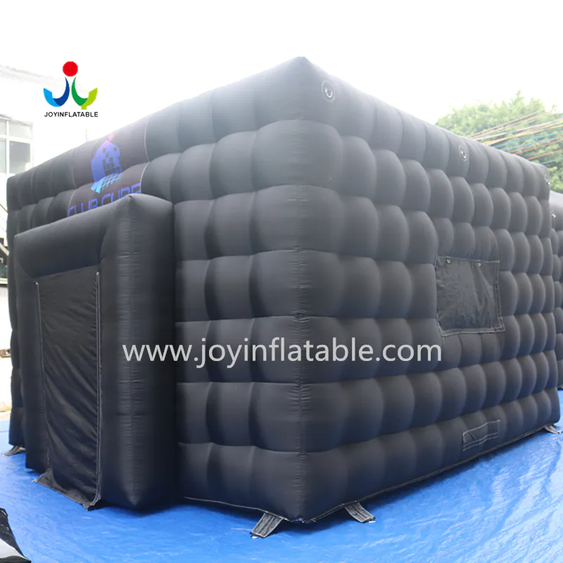 Customized Logo Portable Inflatable Cube Tent For Parties With Light Weight Oxford Materials