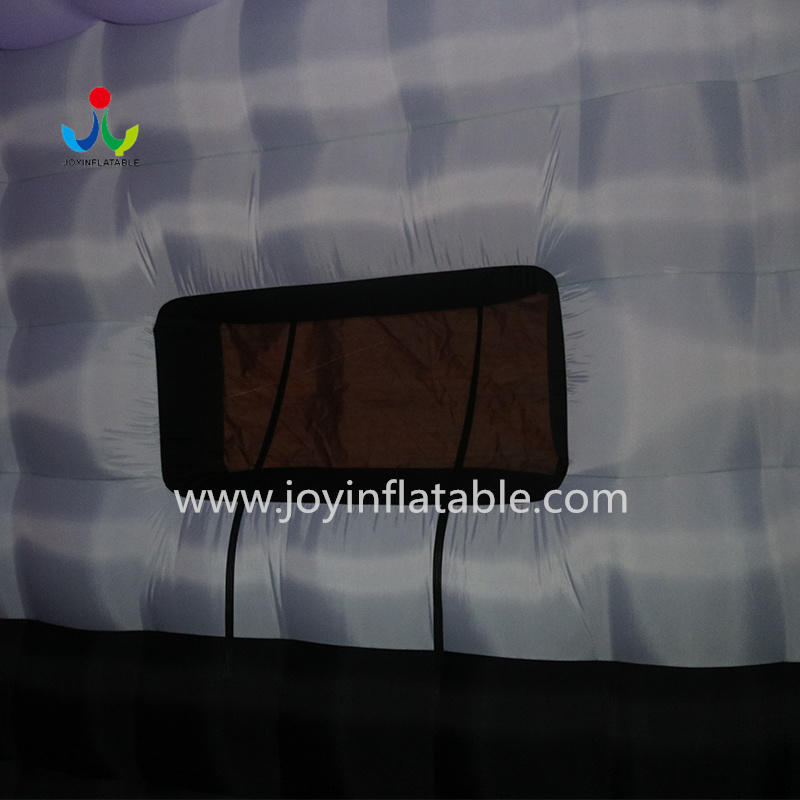 Customized Logo Portable Inflatable Cube Tent For Parties With Light Weight Oxford Materials