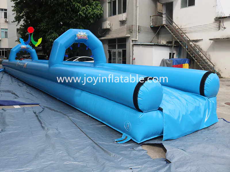 Blue Color Inflatable Water City Slip Slide With Factory Price