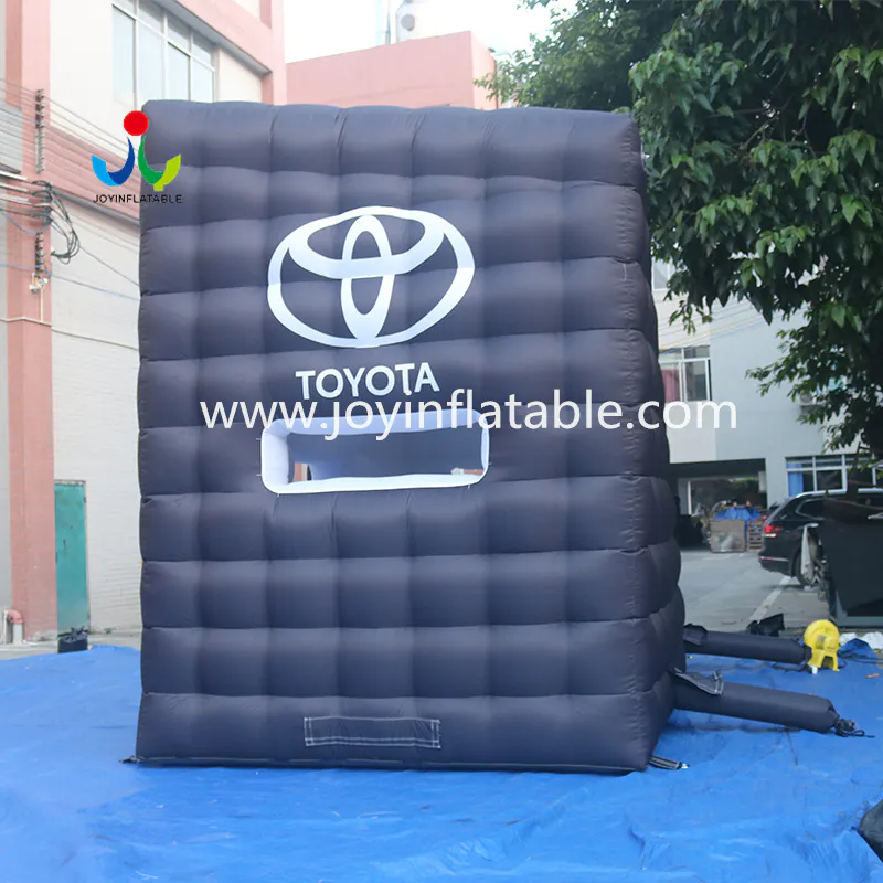 Black White Inflatable Cube Tent Room For Outdoor Portable Events