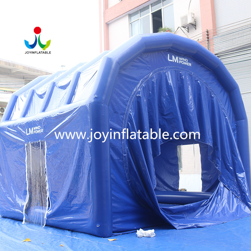 Надувная туннельная палатка для производства энергии ветра