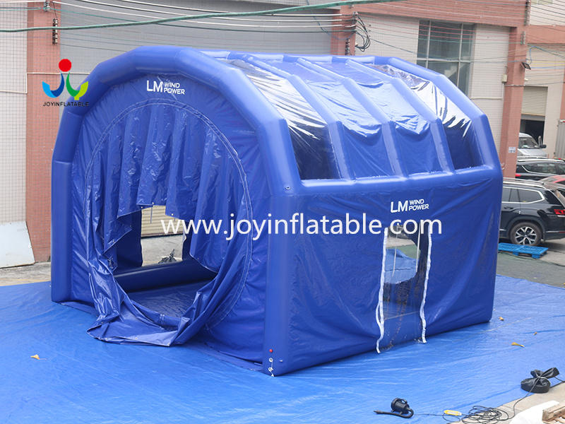 Inflatable Tunnel Tent For Wind Power Generation Video