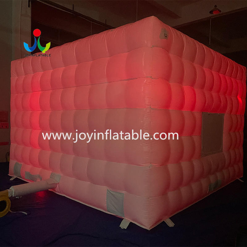 LED lighting Portable Inflatable Cube Bar Party Tent