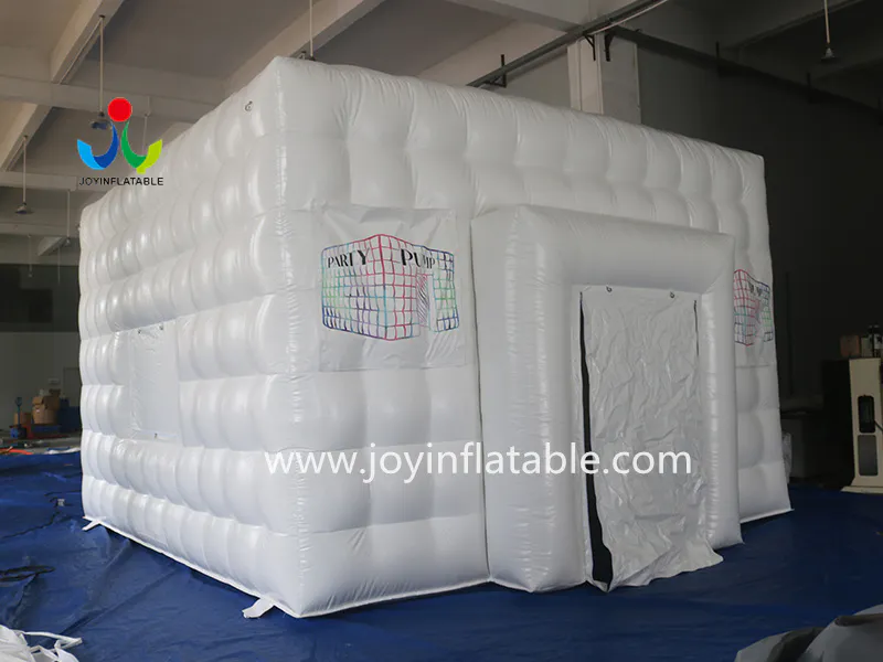 LED lighting Portable Inflatable Cube Bar Party Tent Video