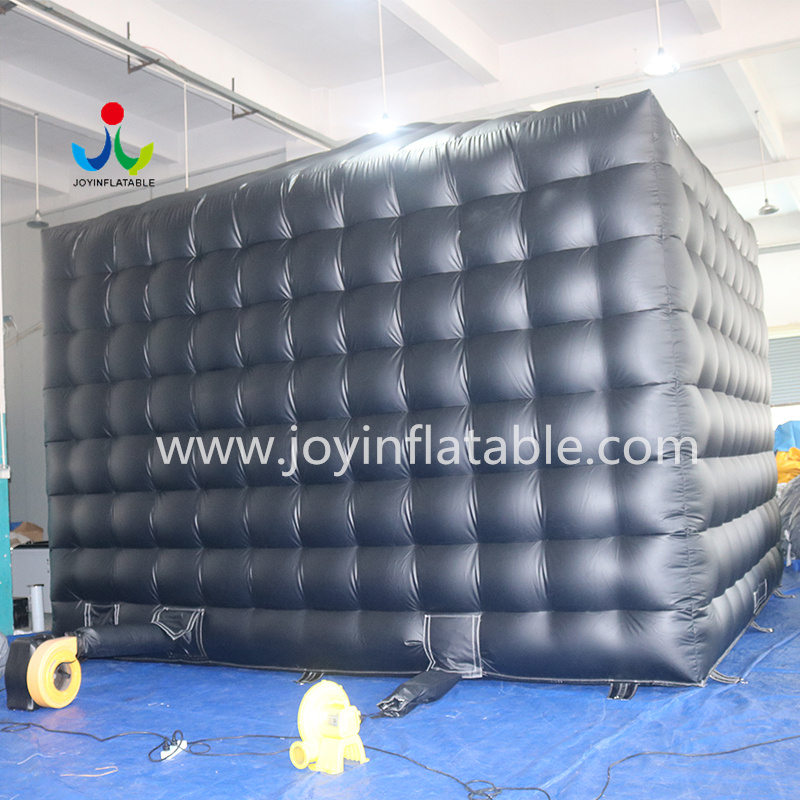 High Quality Black Portable LED Disco Lighting Mobile Night Club Tent  Inflatable Cube Party Tent Inflatable Nightclub - China Cube Tent  Customized and Size Available Inflatables price