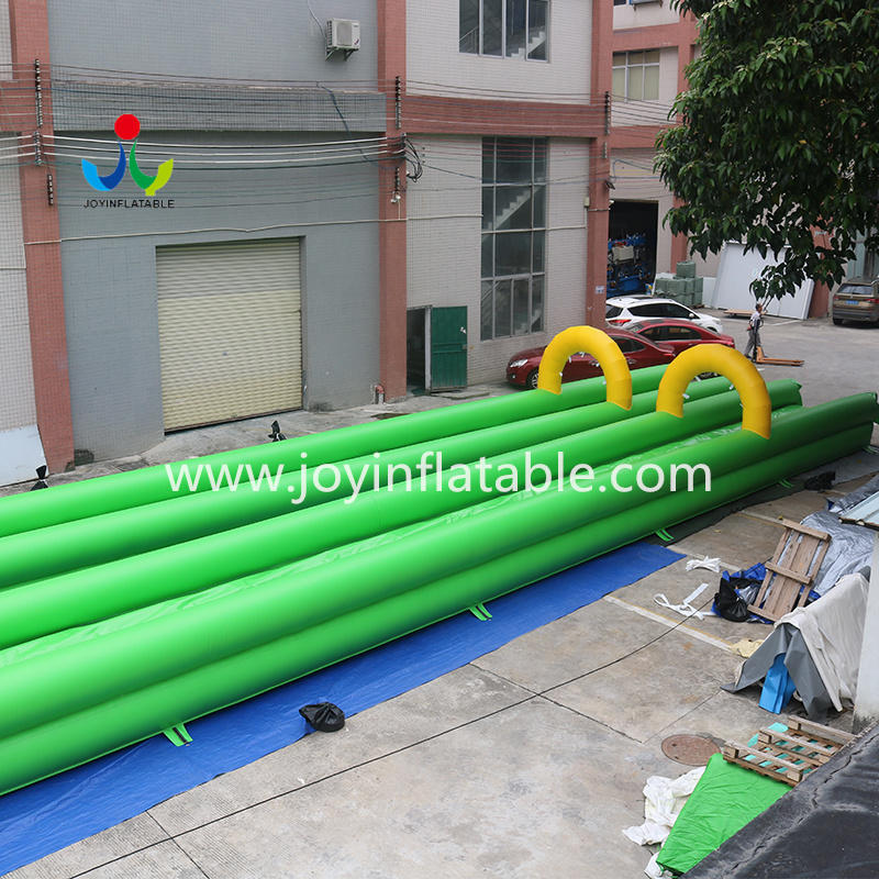 57 Meter Water Slides Inflatable Slip N Slide With Finished Pool