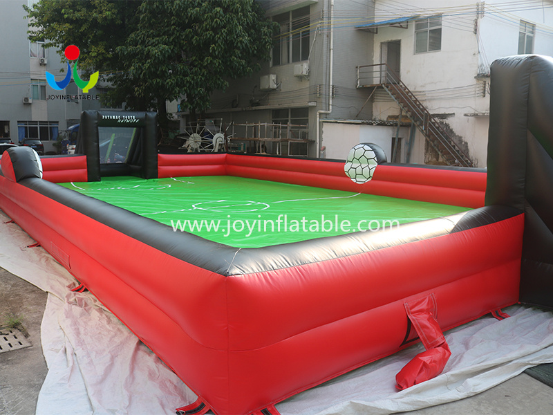 JOY Inflatable High-quality blow up soccer field for sale for water soap sport event-5