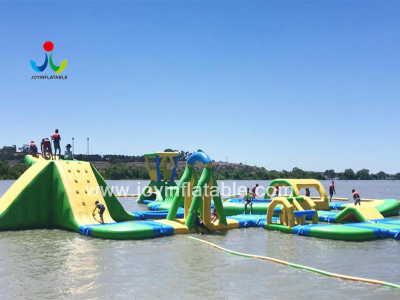JOY inflatable sports floating playground with good price for child-3