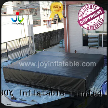 double inflatable high jump mat from China for kids