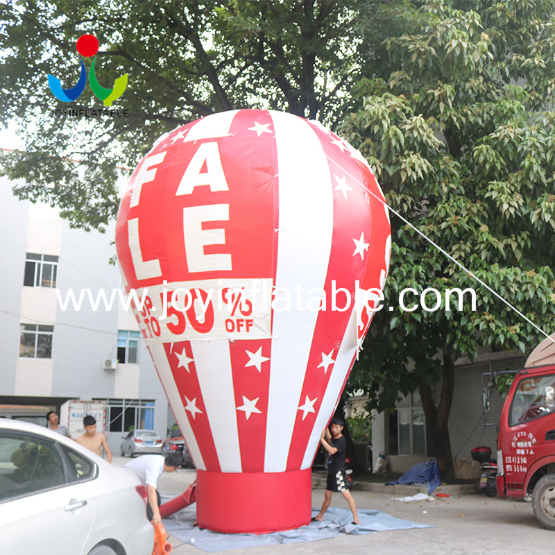 Ballon à air chaud gonflable en PVC pour la publicité