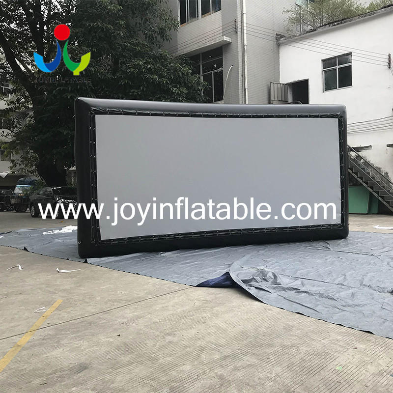 irregular inflatable movie screen for sale for children