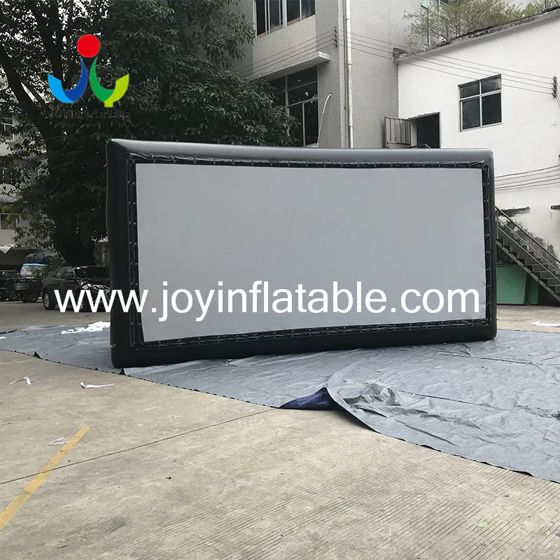 irregular inflatable movie screen for sale for children