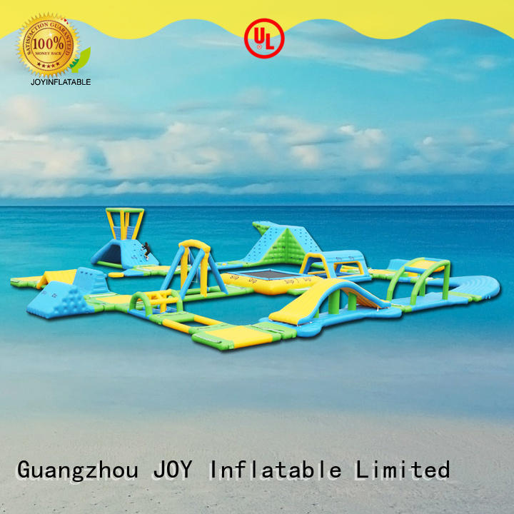 JOY inflatable sports floating playground with good price for child