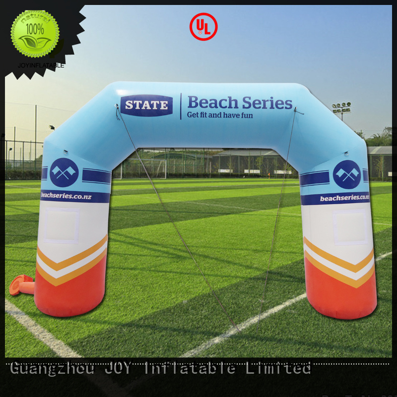 JOY inflatable freestanding inflatable race arch wholesale for children