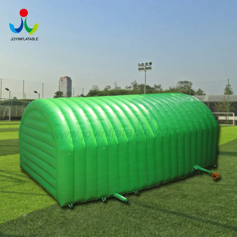 11*7*5 M Waterproof Green Inflatable Giant Tunnel Tent