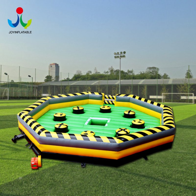 JOY inflatable Inflatable Meltdown Mechanical Rotating Obstacles Game Inflatable sports image174