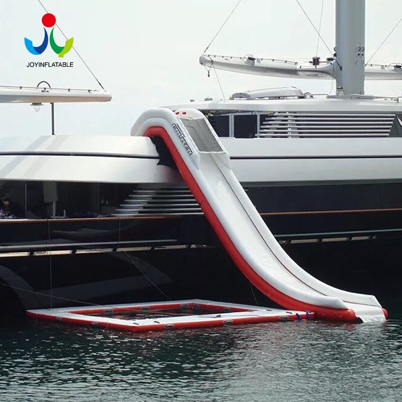 JOY inflatable Inflatable Dock Water Slide for Yacht Inflatable water slide image22