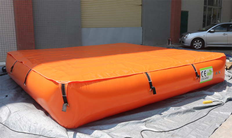 inflatable air bag for safety