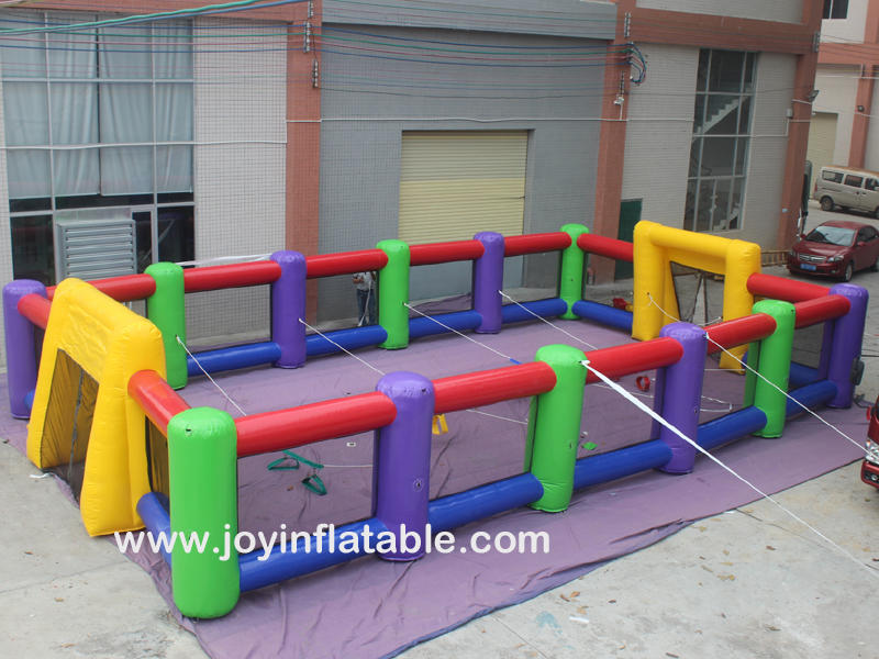 Inflatable Soap Water Soccer Football Field For Sale