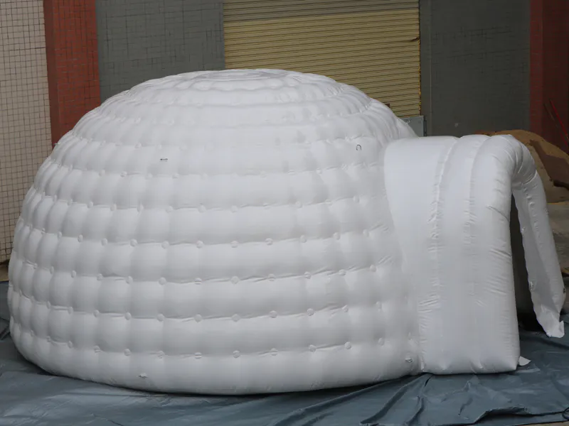 dia 5m inflatable igloo air tent