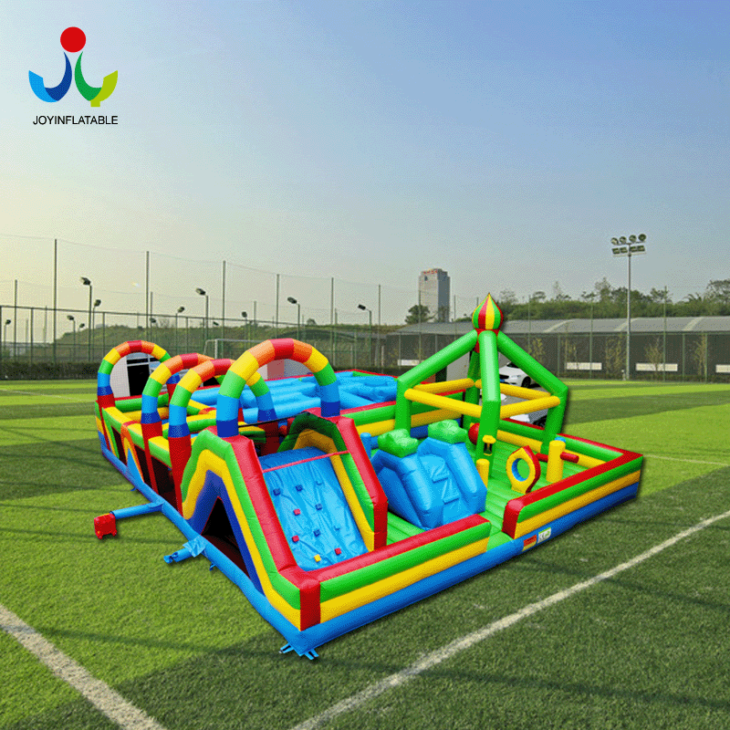 Inflatable Fun City Mix with Maze and Obstacle