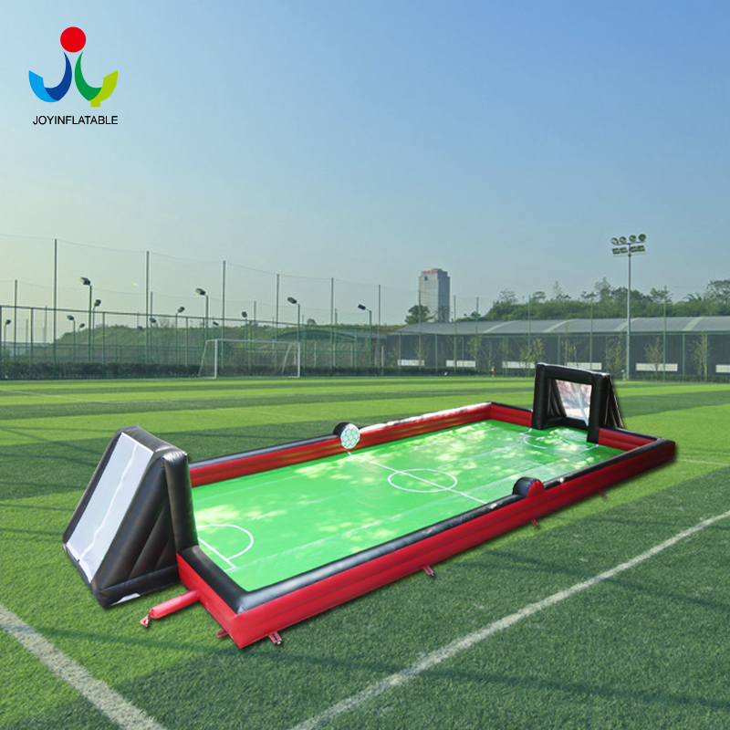 Terrain de football gonflable portable pour événement sportif en plein air