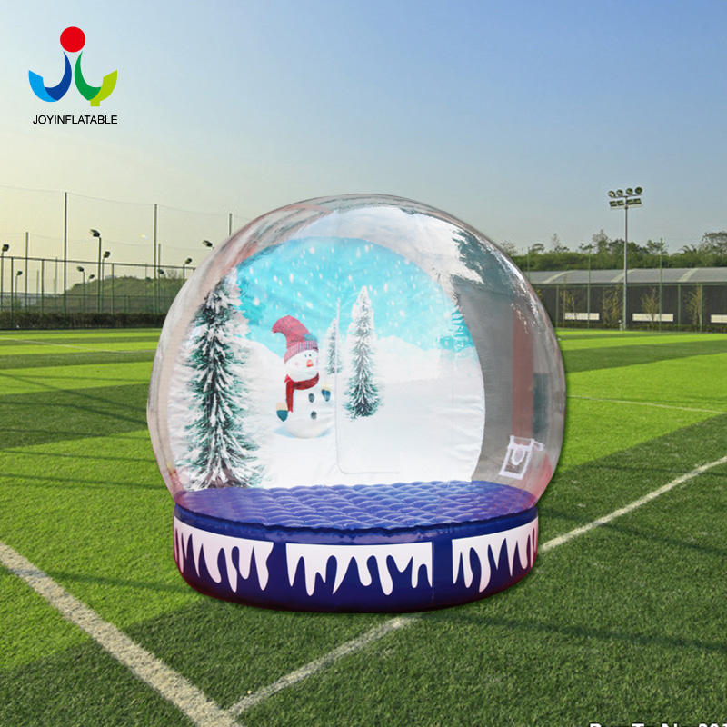 Inflatable Photo booth Christmas Snow Globe for Decoration Advertising