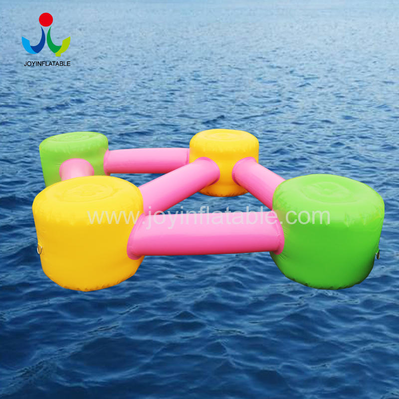 Hot Inflatable Water Floating Island Bed Park