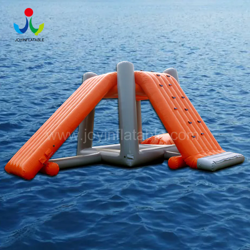 Inflatable Water Blob Jumping Pillow With Floating Water Slide