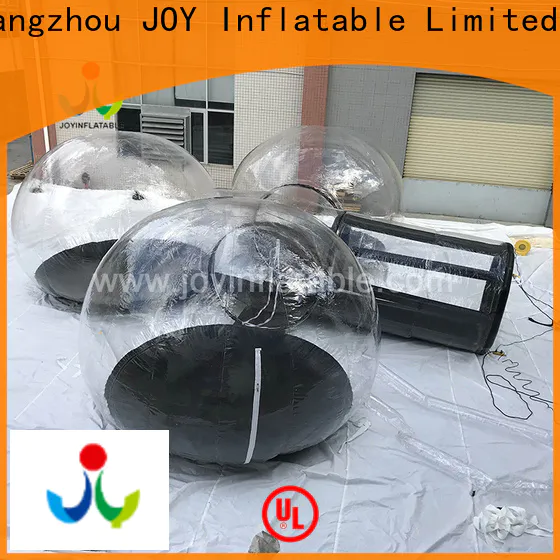 JOY inflatable seesaw camping bubble personalized for children