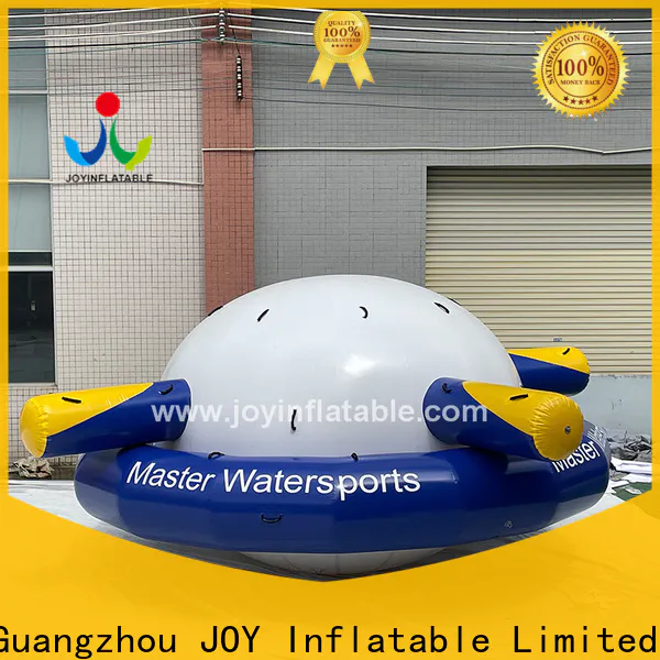 swing inflatable lake trampoline supplier for outdoor