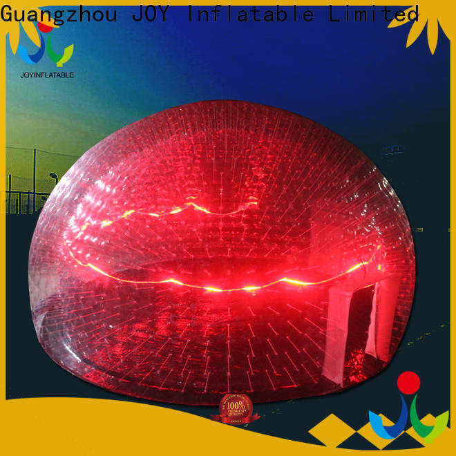 JOY inflatable transparent camping tent for sale from China for children