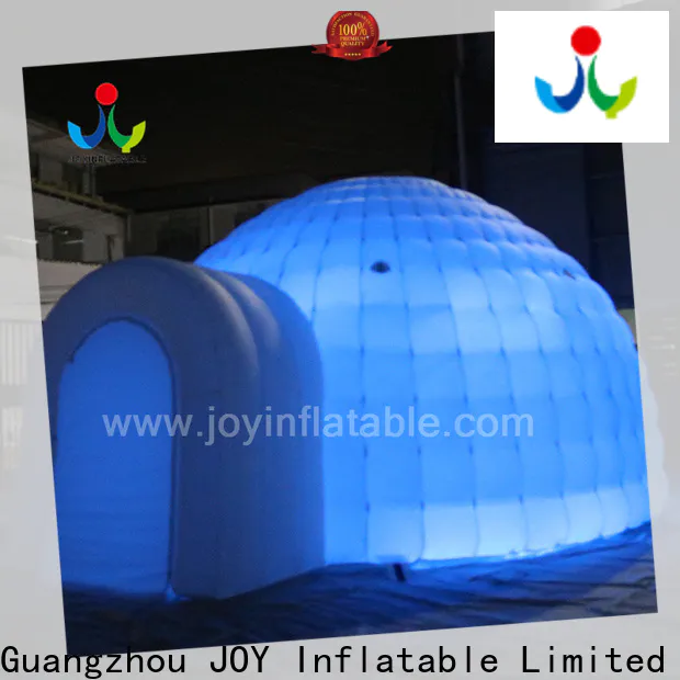 JOY inflatable bubble igloo camping tent manufacturer for kids