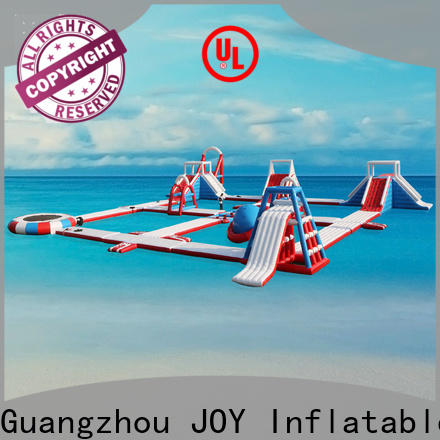 JOY inflatable toys inflatable floating trampoline design for child