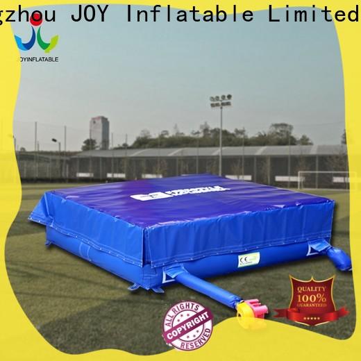 Customized inflatable air bag supply for high jump training
