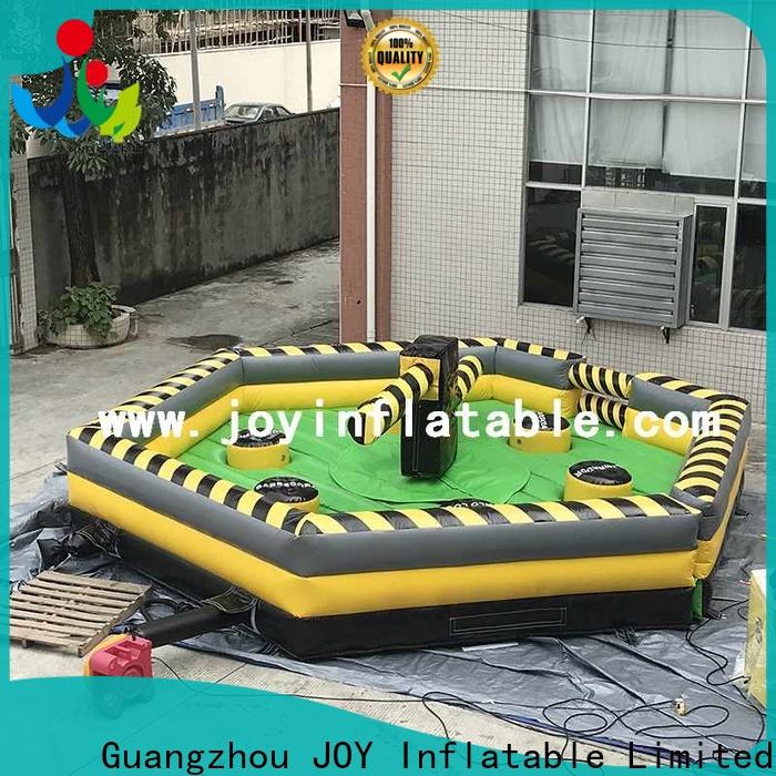 JOY inflatable Customized wipeout bounce house for sale for kids and adult