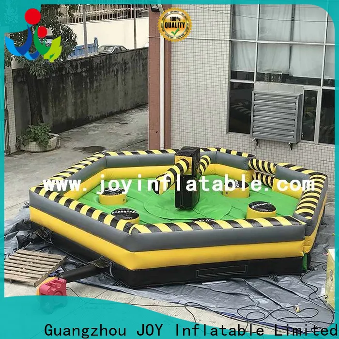 JOY inflatable Customized wipeout bounce house for sale for kids and adult
