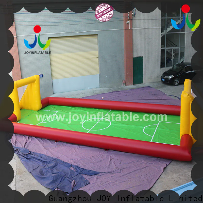 Top soccer field inflatable vendor for water soap sport event