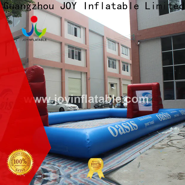 JOY inflatable giant inflatable soccer field for water soap sport event