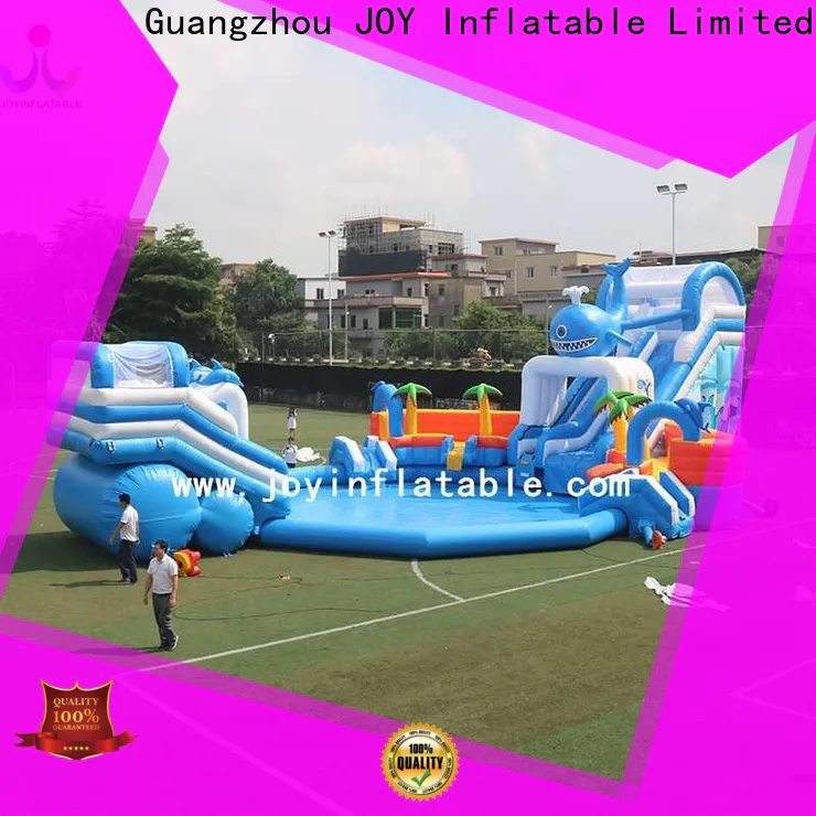 JOY inflatable toys floating playground factory for children