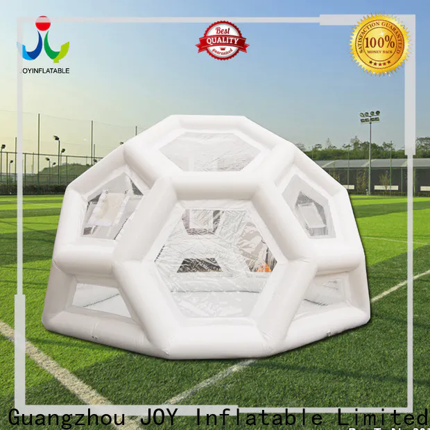 JOY inflatable game inflatable bubble tent factory for children