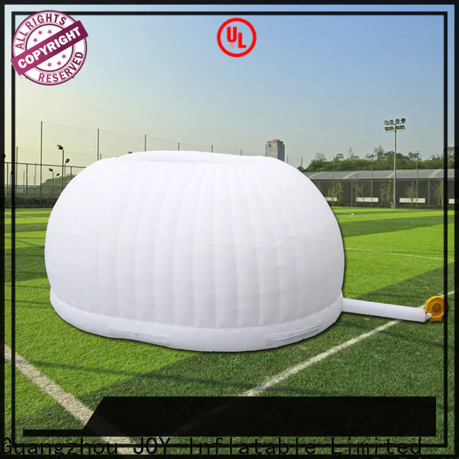 cloth tent with inflatable frame for sale for children